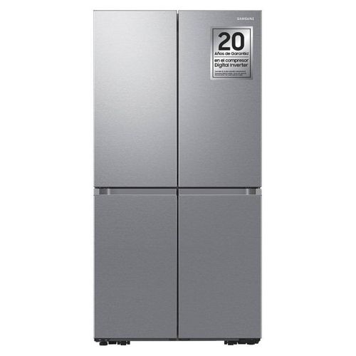 Samsung RF65DG960ESR, Freistehend, Mehrtürig, Edelstahl, 4 Tür(en), Innen, Glas