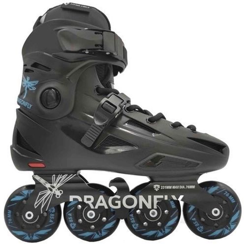 Flying Eagle F3 Dragonfly Inline-skates Schwarz EU 45-46 Herren,Damen Schwarz EU 45-46