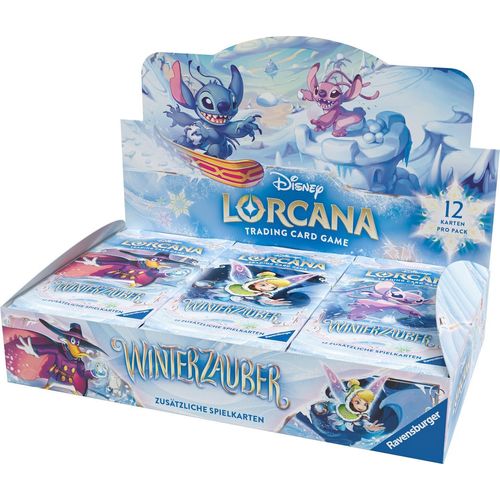 Disney Lorcana TCG: Winterzauber - Booster Display mit 24 Bo