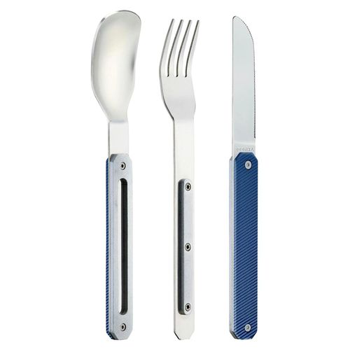 Feststehendes Besteck 12:34 aus Aluminium
