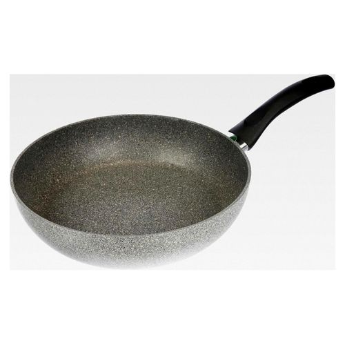 Edelstahlpfanne, Grau, 28 cm