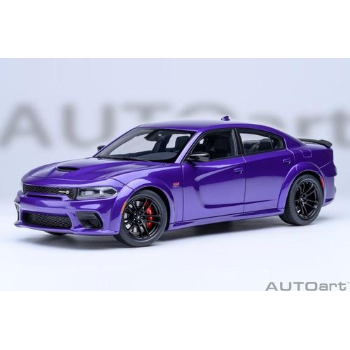Autoart 71757 - 1/18 Dodge Charger SRT Scat Pack Widebody (Plum Crazy) - Neu