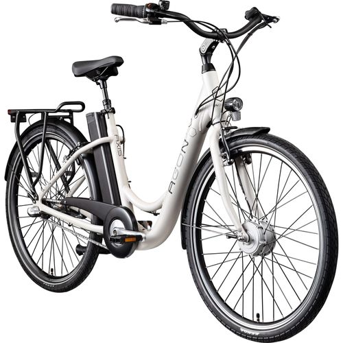 Agon Axis E-Bike 26 Zoll Citybike weiß