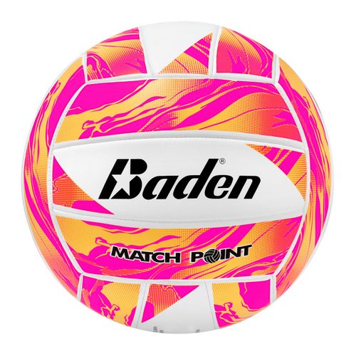 Volleyball KEMPA "Volleyball Match Point Beach" Gr. 5, weiß (weiß, orange, pink), Bälle, Herren, 5
