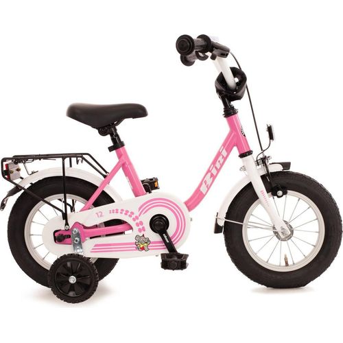 Bachtenkirch Kinderfahrrad Bibi 12,5 Zoll pink weiß