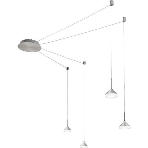 Isabella LED-Hängeleuchter aus Metall und Methacrylat 3410-49-212 Fabas Luce
