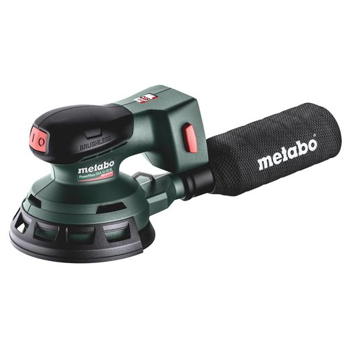 METABO Akku-Exzenterschleifer PowerMaxx SXA 12-125 BL (602035840); mit 125mm Schleifteller; metaBOX 215