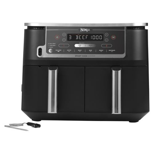 NINJA | Airfryer | AF451EU Foodi MAX Dual Zone | Power 2470 W | Capacity 9.5 L | Black