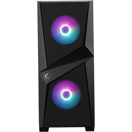 MSI PC-Gehäuse "MAG Forge 100R", schwarz, B:21cm H:49,9cm T:42,1cm, Computergehäuse, PC-Gehäuse