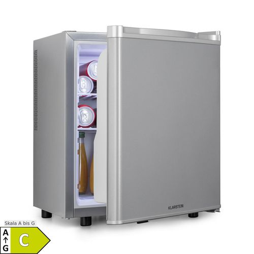 Happy Hour 45 Mini-Kühlschrank Minibar Getränkekühlschrank 45 L 26 dB Silber 45 Liter