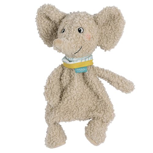 Kuscheltuch FEHN "FredErik, Elefant klein", Baby, beige (grau), Plüsch, Schnuffeltücher