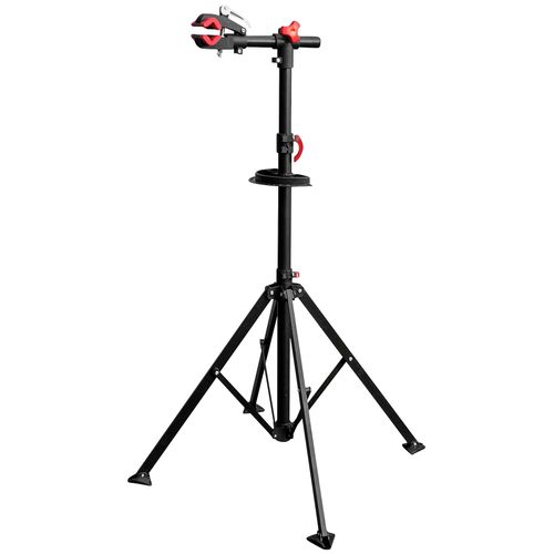 Fahrrad-Montageständer EUFAB "EUFAB 16414 PROFI", schwarz, Kunststoff, Stahl, Montageständer