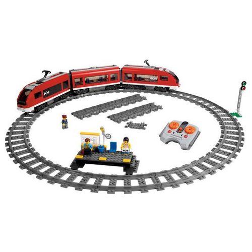 Lego City 7938 Passagierzug Eisenbahn Mit Fernsteuerung Personenzug Zug Gleise