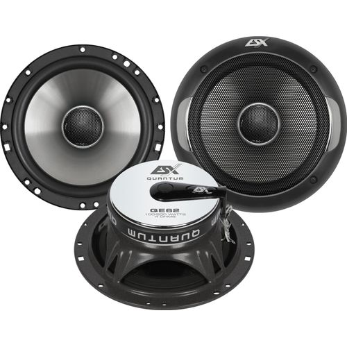 ESX QE62, 2-Wege, 200 W, 100 W, Neodym, 6,3 cm, 11,8 cm