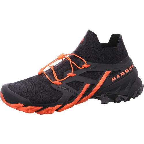 Mammut Aegility Pro Mid sportlicher Schnürer Schwarz