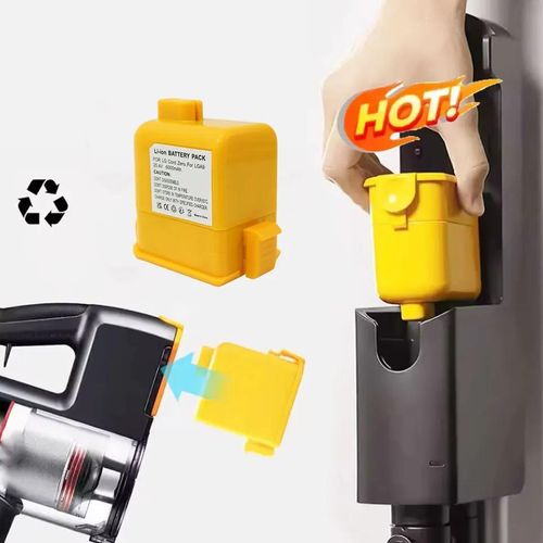 Staubsauger Akku 18650 - Ersatzakku für A9 A9S P9 Stabstaubsauger - Li-Ion 6000mAh 6,0Ah - 2er Pack