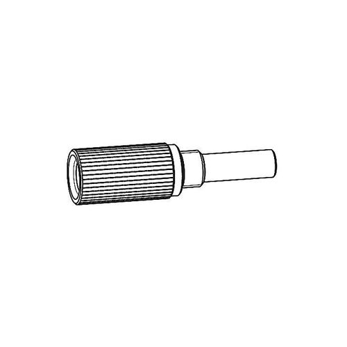 Grünbeck Adapter Dosierventil 115311e Dosierventil mit O-Ring PE, schwarz