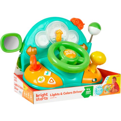 Lernspielzeug BRIGHT STARTS "Lights & Colors Driver™", bunt, Lernspielzeug, KinderB:30,48cm H:20,32cm L:17,78cm, mit Licht und Sound, B:30,48cm H:20,32cm L:17,78cm