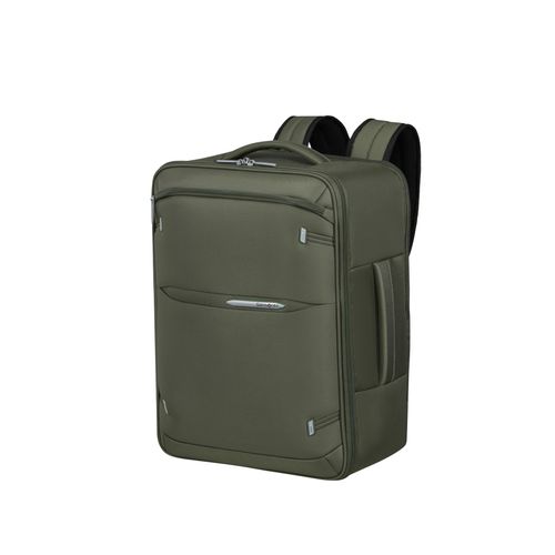 Reiserucksack SAMSONITE "GOTWIST", Gr. B/H/T: 36cm x 45cm x 20cm, grün, Rucksäcke Reiserucksack, klare Linien