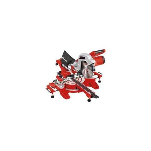 Zug-Kapp-und Gehrungssäge TC-SM 254, Kapp- und Gehrungssäge rot/schwarz, 1.800 Watt