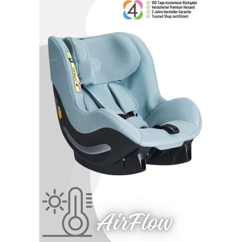 Avionaut AeroFIX RWF AirFlow - Rückwärtsgerichteter Kindersitz (0-18 kg), Farbe Kindersitz:Mint
