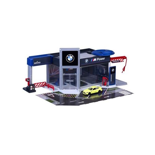 Majorette BMW Showroom Set + 1 Vicle