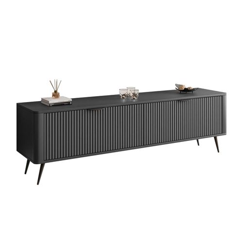 TV-UNIT SCARLETT 2D 163 CM SCHWARZ