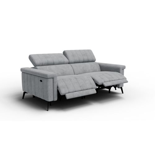 RELAXSOFA NORDEL 3-Sitzer, grau