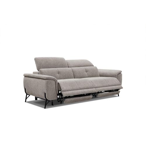 SOFA AVENA 3-Sitzer mit 2 Relaxfunktionen, taupe