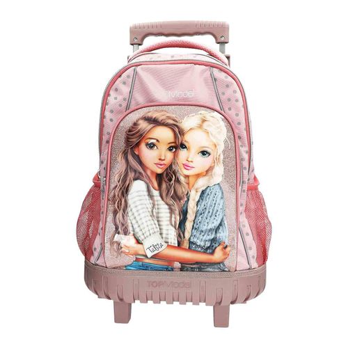 Rucksack DEPESCHE "Schulrucksack Trolley MY BFF TOPModel 23 x 34 x 54 cm rosa", Kinder, Gr. B/H/T: 34cm x 54cm x 23cm, rosa, Polyester, Rucksäcke Rucksack