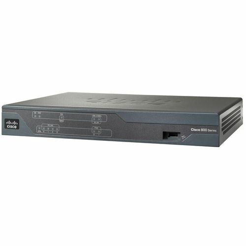 Cisco C887, Ethernet-WAN, Schnelles Ethernet, DSL-WAN, Grau