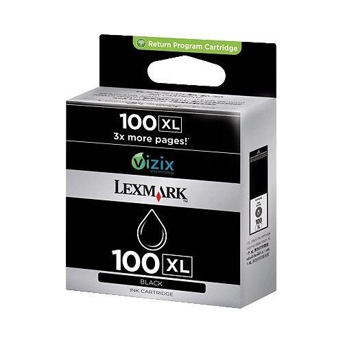 Lexmark No. 100XL Tintenstrahl Tintenpatrone - Schwarz - Original - 2 Pack - Tintenstrahl - 510 Seiten - 2er Pack