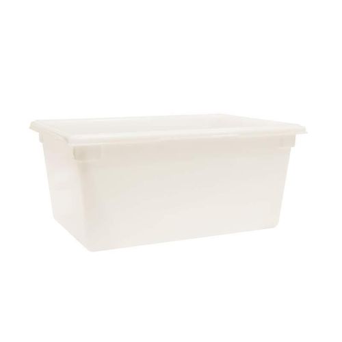 Rubbermaid Lebensmittelbehälter, 63 l, 66 x 46 x 30 cm, weiß, Inhalt 6
