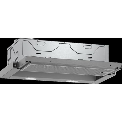 Neff D 46 BR 22 X 1 si Flachschirmhaube B 60cm 3Stufen LED 2x1,5W 389m³/h