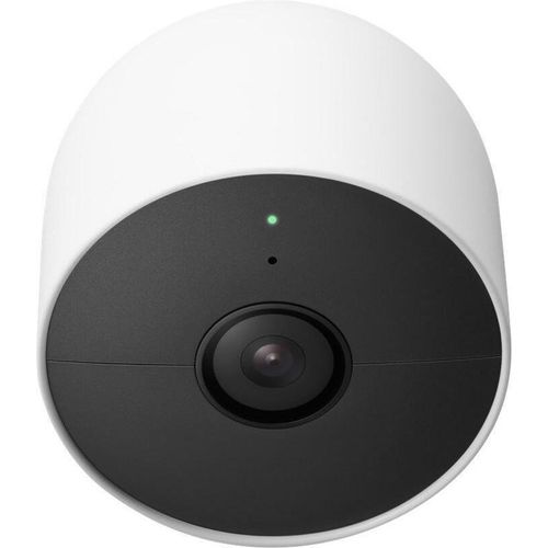 Google Nest Cam, IP-Sicherheitskamera, Innen & Außen, Kabellos, BEN, Dänisch, Deutsch, Niederländisch, Englisch, Finnisch, Französisch, Italienisch,..., Wand, Weiß