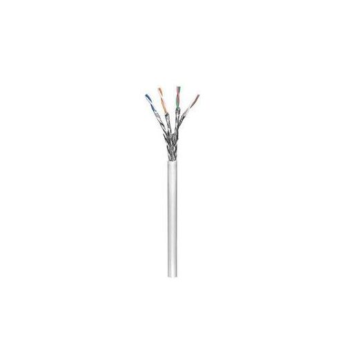 LAN-Kabel S/FTP, Kat.6, Kabel - Kabel, 305 m, doppelt geschirmt, CCA, grau