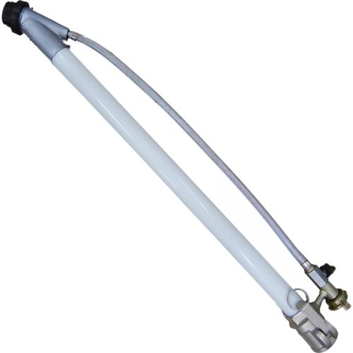 2 Stück vormontiertes Feinputzgerät 100cm mit 14mm Feinputzdüse für 25mm Mörtelschlauch
