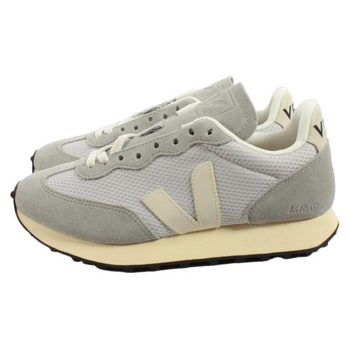 Veja Rio Branco Fabric Suede Damen Mesh Sneaker in Grau – 4 Großbritannien - 37 EU - 6 US / Grau