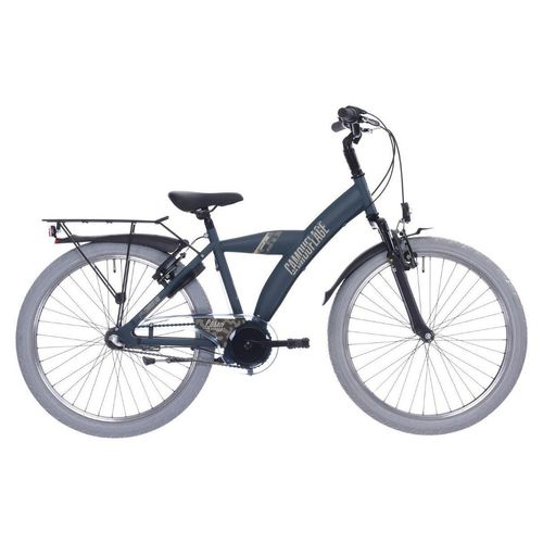 Kinderfahrrad 24 Zoll mit Shimano Nexus 3-Gang Schaltung Matt Dunkelgrün