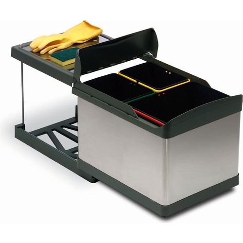 Linea 504 450mm Abfallsortierer 1x16l+2x7,5l