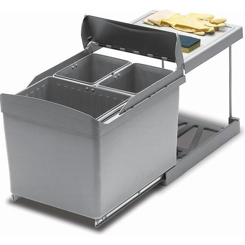 Linea 517 450mm Abfallsortierer 1x16l+2x7,5l