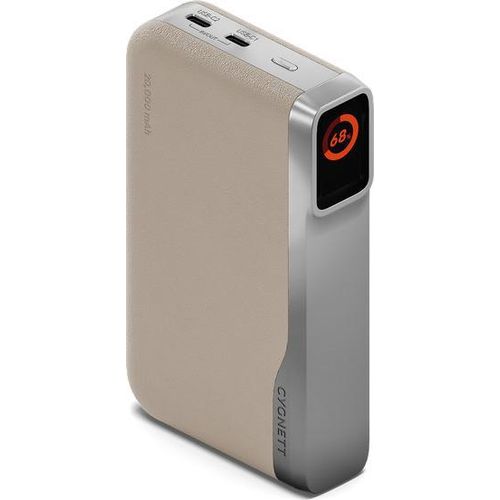 Cygnett Encore, 20000 mAh, 65 W, Elfenbein