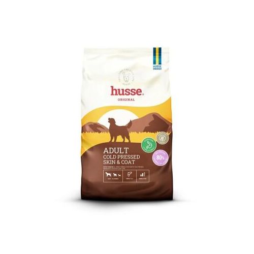 husse Adult Haut & Fell, kaltgepresst (ex Mild/Lyster) 7 kg Sanfte Ernährung für gesunde Haut und gesundes Fell im Alltag