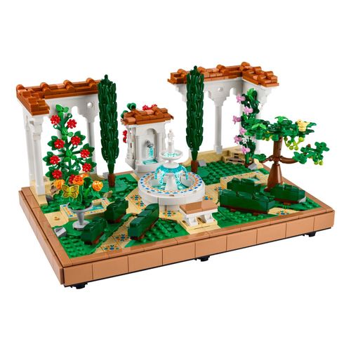 LEGO® Springbrunnengarten