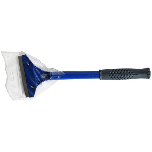 Malerspachtel A.S. CRÉATION "Tapetenschaber", schwarz, B:0,1cm L:0,31cm, Spachtel, gummierter Metall-Griff, scharfe Klinge