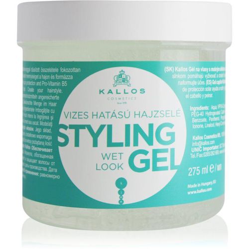 Kallos KJMN Wet Look Styling Gel Haargel met Natte Effect 275 ml