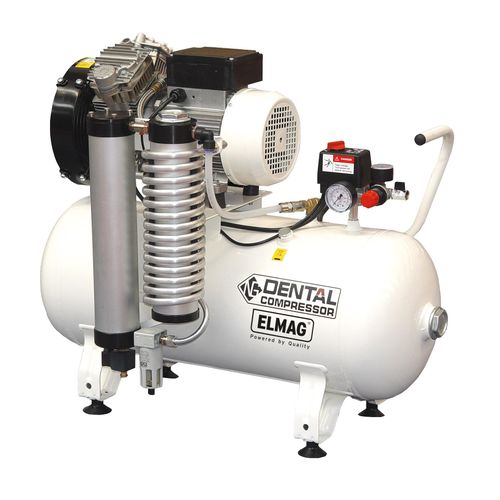 Elmag Dentalkompressor 350/8/50W - liegend, 21111