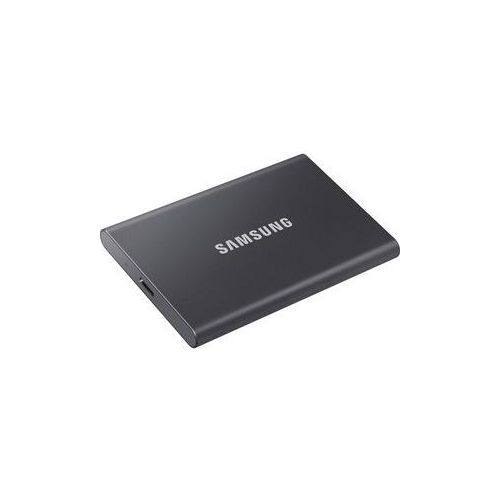 Samsung Portable SSD T7, 2 TB, USB Typ-C, 3.2 Gen 2 (3.1 Gen 2), 1050 MB/s, Passwortschutz, Grau