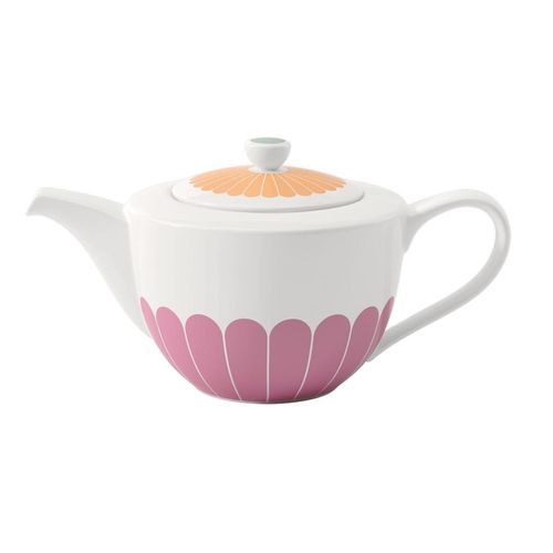 Teekanne VILLEROY & BOCH "bunt", bunt, B:15,5cm H:14cm, Kannen, Teekanne, Spülmaschinenfest, Mikrowellensicher