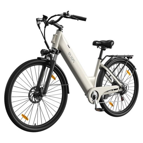 Pixar C1 E-Bike - Motor 250W Akku 36V13AH 27.5x1.95 Mechanische Scheibenbremsen - Weiß